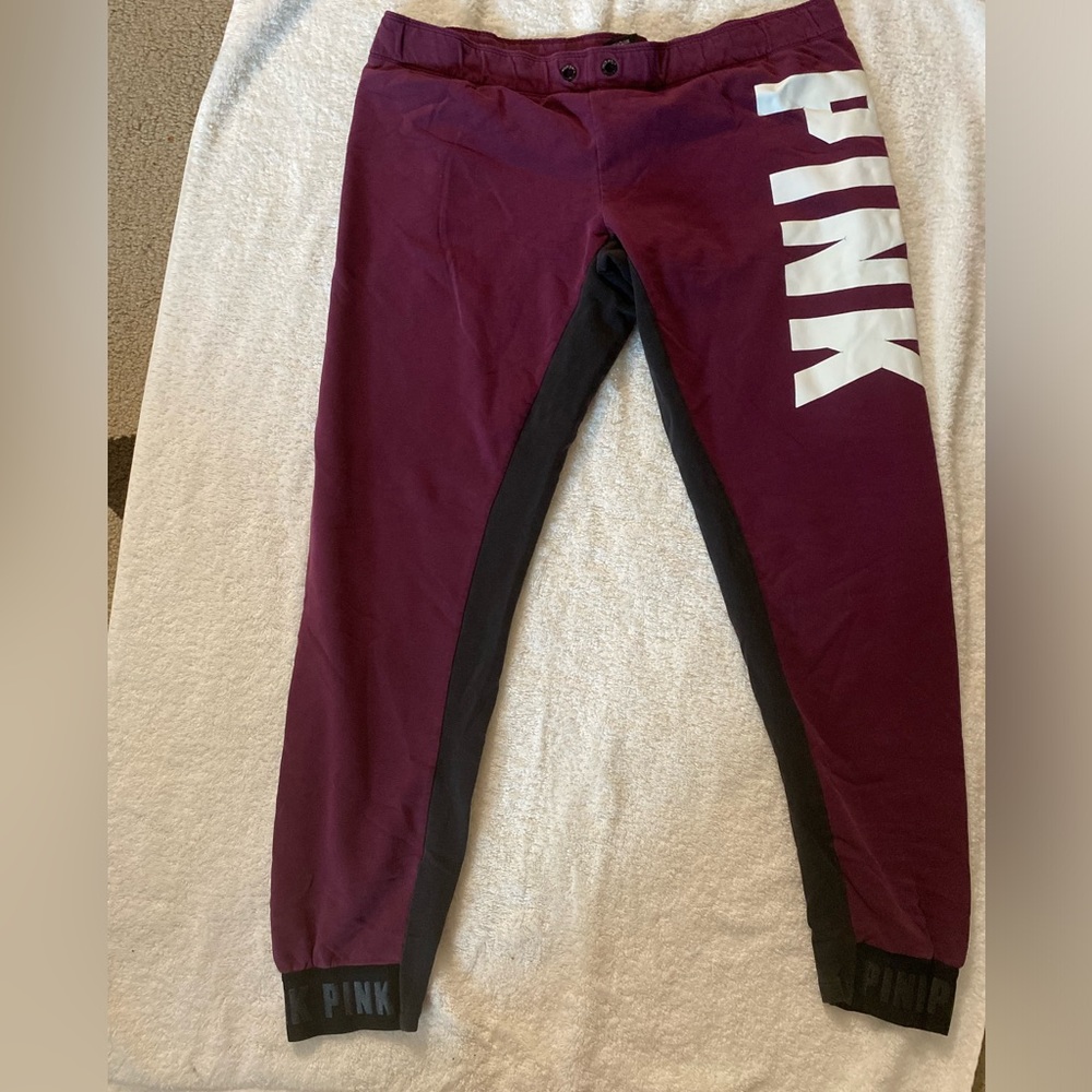 Pink sweatpants